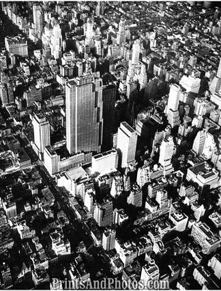 New York City Midtown Aerial  1734