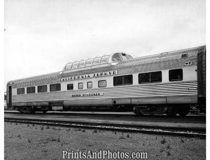 CA Zephyr Silver Schooner Train  19090