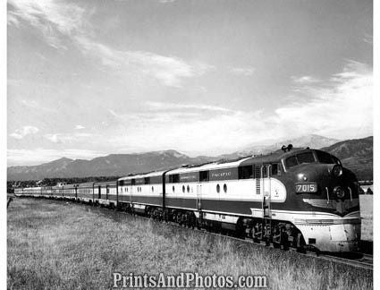 Colorado Eagle Train 50s  19210