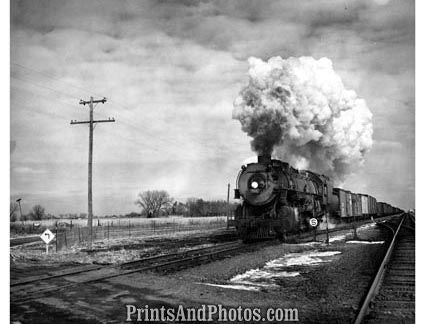 Illinois Central Railroad Train  19420