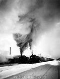 NY Central Train Snow Storm  19590