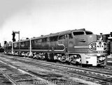 Santa Fe Railway Train 6000 hp  19690