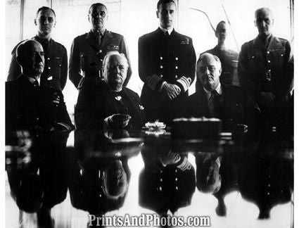 WWII  FDR Churchill & Generals 2009