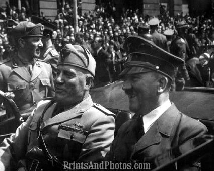 WWII  Hitler & Mussolini 2012
