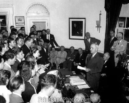WWII  Harry Truman Meets The Press 2016