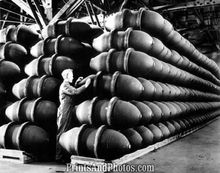 WWII  Bombs Stockpiled 2022