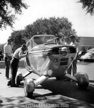 1949 Amphibian Plane Car - Prints and Photos