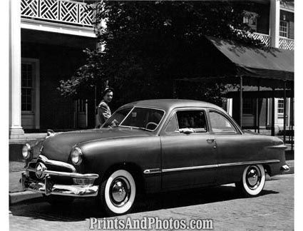 1950 Ford Deluxe Club Coupe  2077 - Prints and Photos