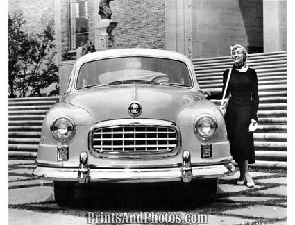 1950 Nash Airflyte Frontview  2084 - Prints and Photos