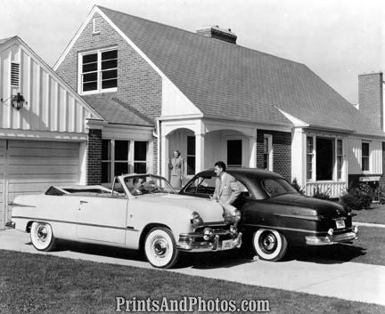 1951 Ford Convertible & Coupe  2101 - Prints and Photos