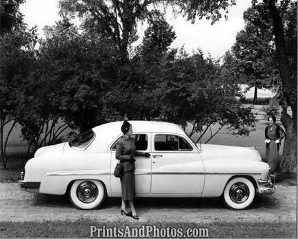 1951 Mercury Sedan Sport Auto  2106 - Prints and Photos