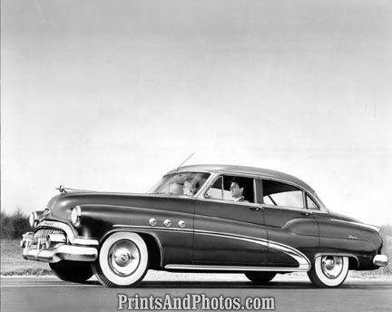 1952 Buick Super Riviera Sedan  2111 - Prints and Photos