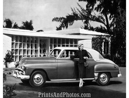 1952 Plymouth Belvedere Auto  2127 - Prints and Photos