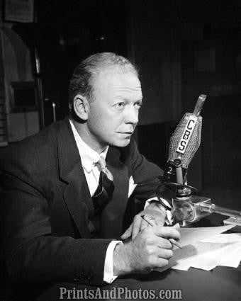 CBS Sports Announcer RED BARBER  2177