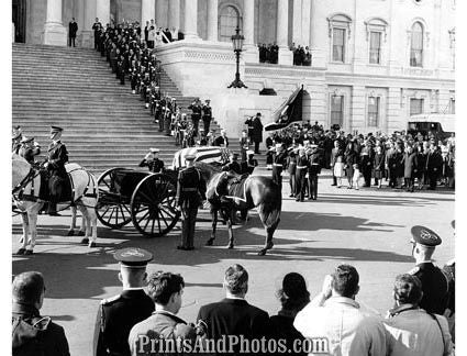 John F Kennedy Funeral Procession  2297