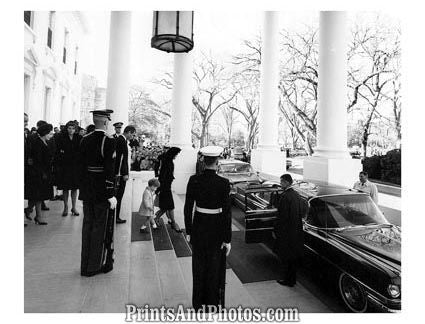 John F Kennedy Funeral Jackie Limo  2298