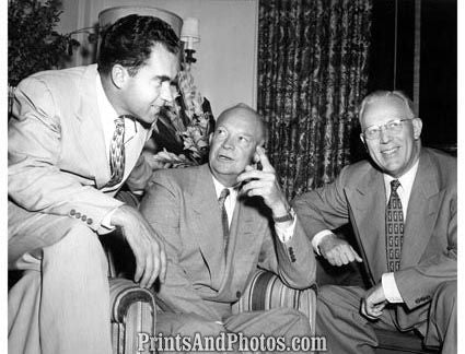 NIXON EISENHOWER Gov Earl Warren  2315
