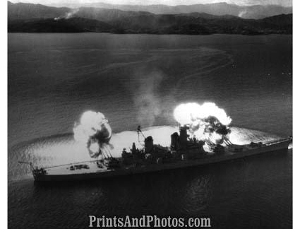 NAVY Battleship USS NJ Korea 51  2364
