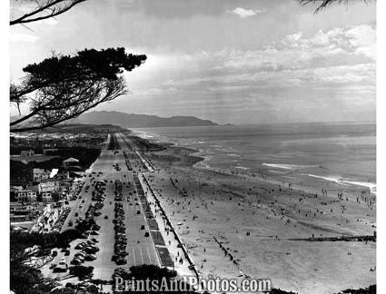 SAN FRANCISCO 1950s Beach  2377