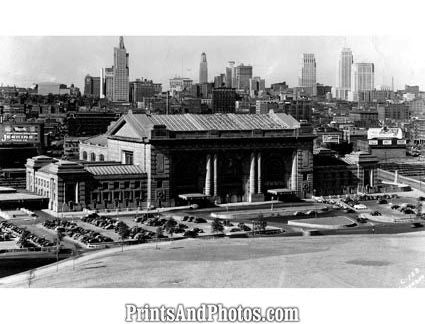 Union Station Kansas City MO 1950s  2406