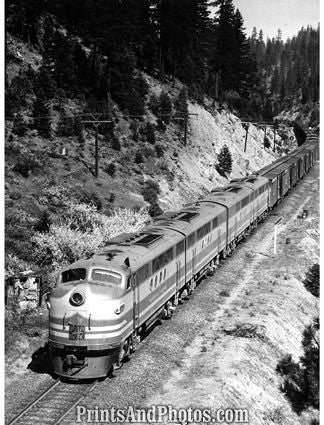 Western Pacific TRAIN 1950s  2413