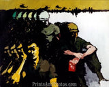 Vietnam Combat Assault Art Print 2445
