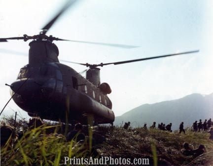 Vietnam Op Masher Helicopter  2457