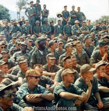 Vietnam Soldiers at USO Show  2483