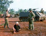 Vietnam US Soldiers w/ Prisoner  2495