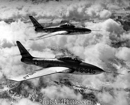 AIR FORCE F84 Thunder Jets  2604