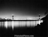 George Washington Bridge Night PRINT 2757