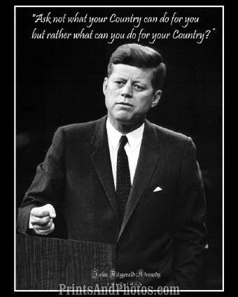 John F Kennedy Quote  2818