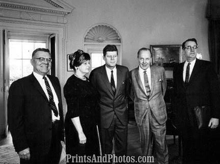 John F Kennedy Standing Candid  2824