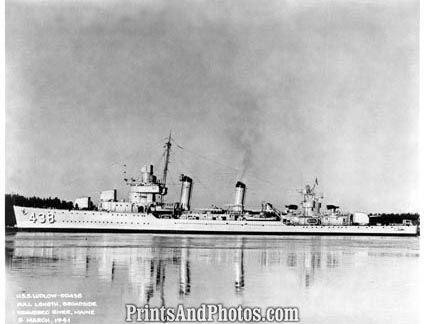 NAVY SHIP USS Ludlow  2885