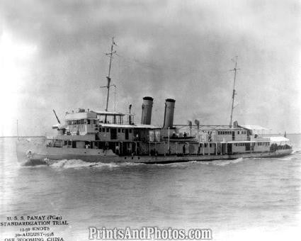 NAVY SHIP USS Palos River Gunboat  2893