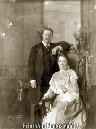 Theodore & Mrs Roosevelt  3264
