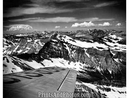 Glacier National Park Aerial  3487