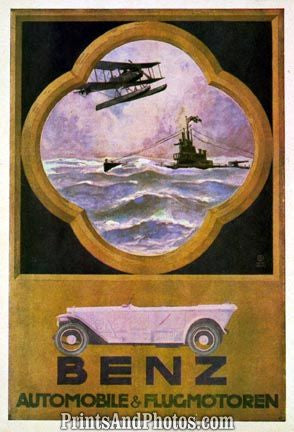Mercedes Benz & Flugmotoren  3580