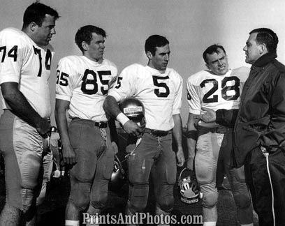 Notre Dame 1967 Football Stars  3729