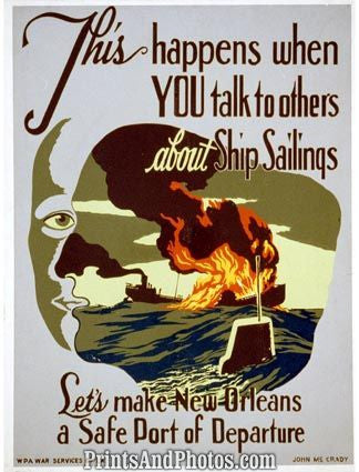 Make New Orleans Safe Port WAR Ad  3744