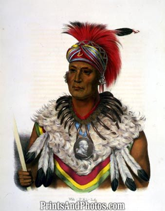 Native Indian Wa-Pel-La Chief  3749