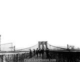 NY Brooklyn Bridge Panorama 1900s  3981