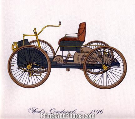 Early Ford 's Quadricycle 1896   4224