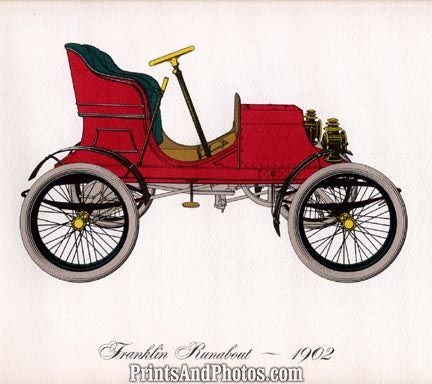 Early Franklin Runabout 1902  4225