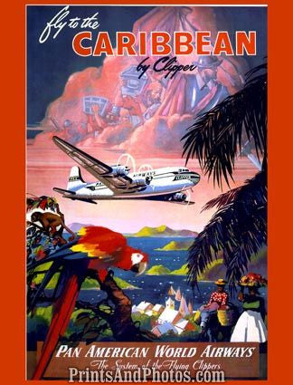 Pan Am Airways Travel Adv  4440