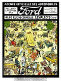 Early Ford Motor Company French Ad  4443