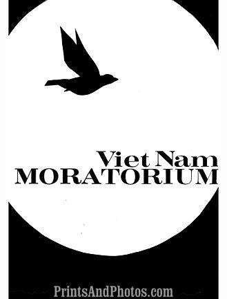 Vietnam Moratorium  Print 4505