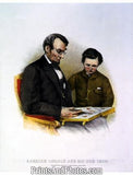 Abraham Lincoln & Son Thad  4528