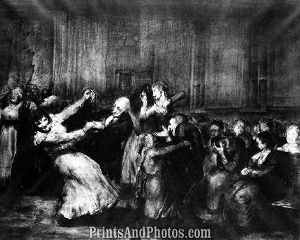 Dance in Mad House George Bellows  4584