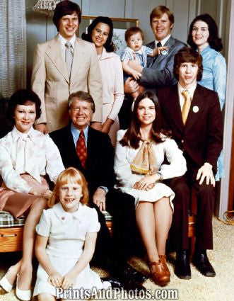 President Jimmy Carter & Family  4635